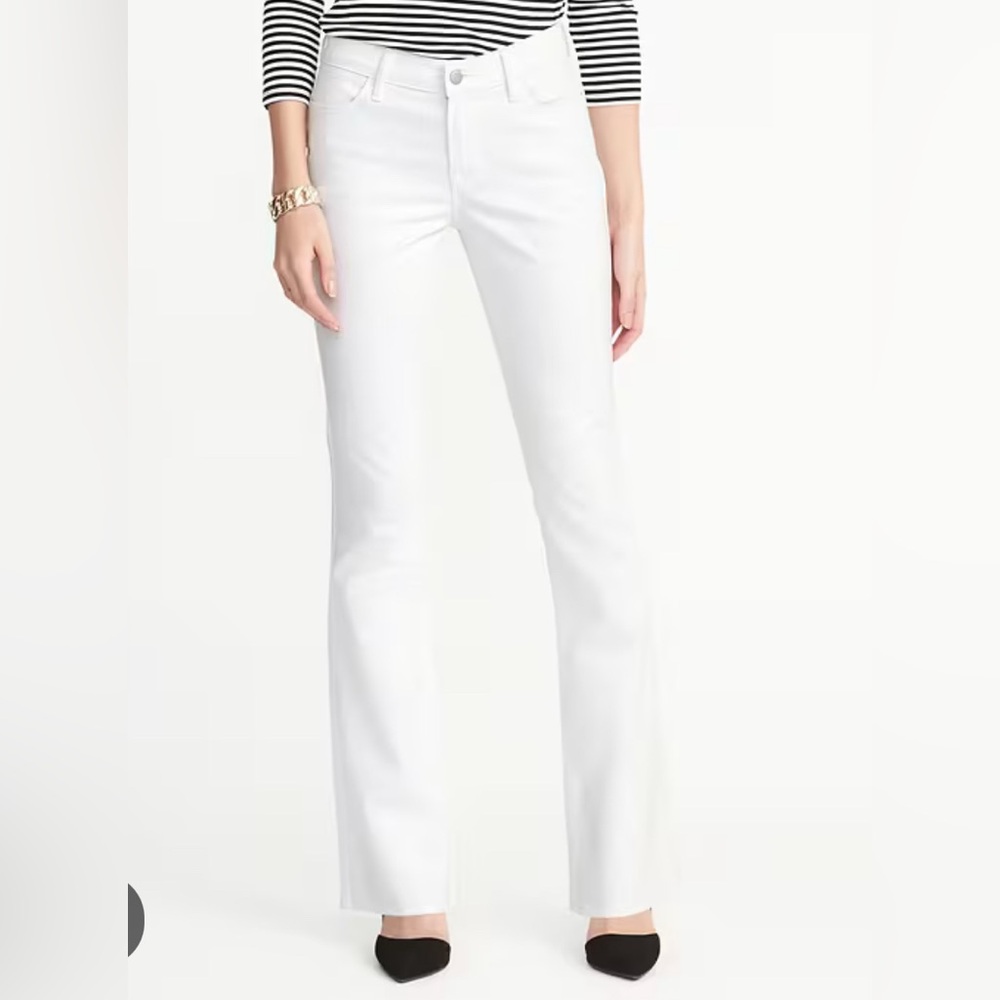 Old Navy Women’s White Jeans, Sz: 0 Regular